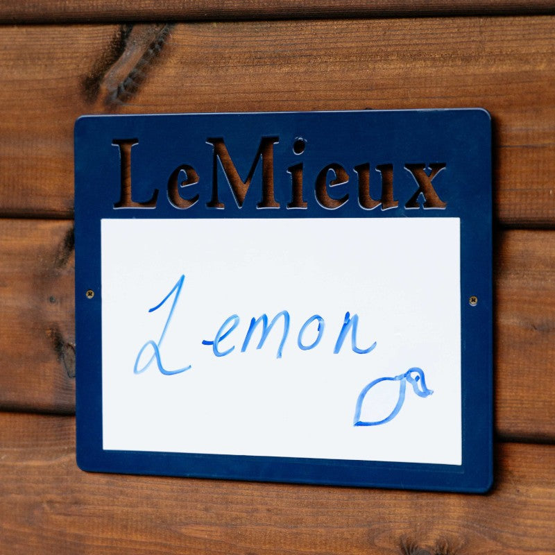 LeMieux - Magnetic whiteboard for stables navy | - Ohlala
