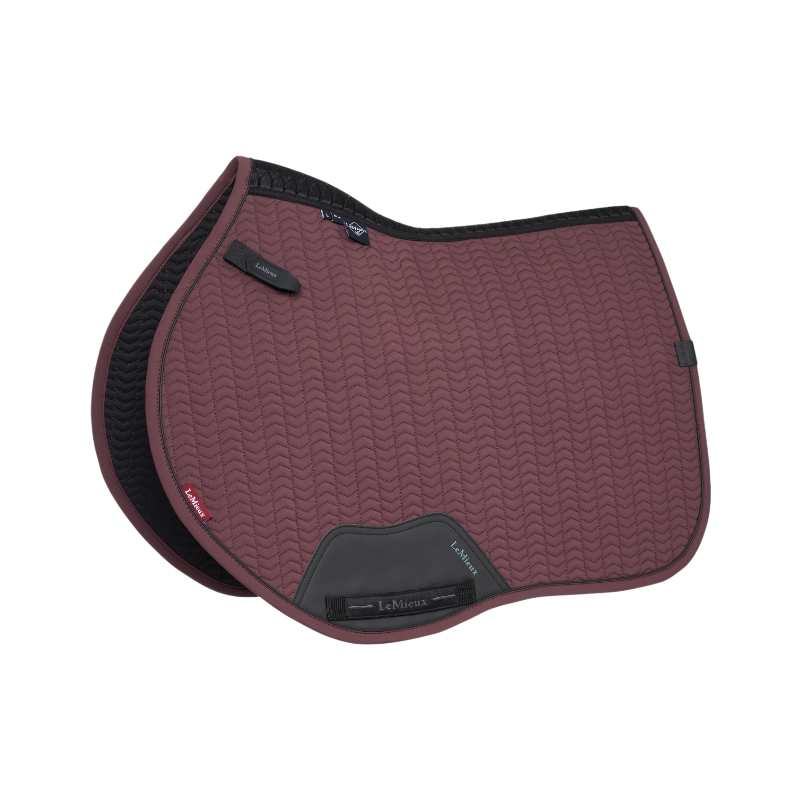 Lemieux - Tapis de selle Square Essence damson | - Ohlala