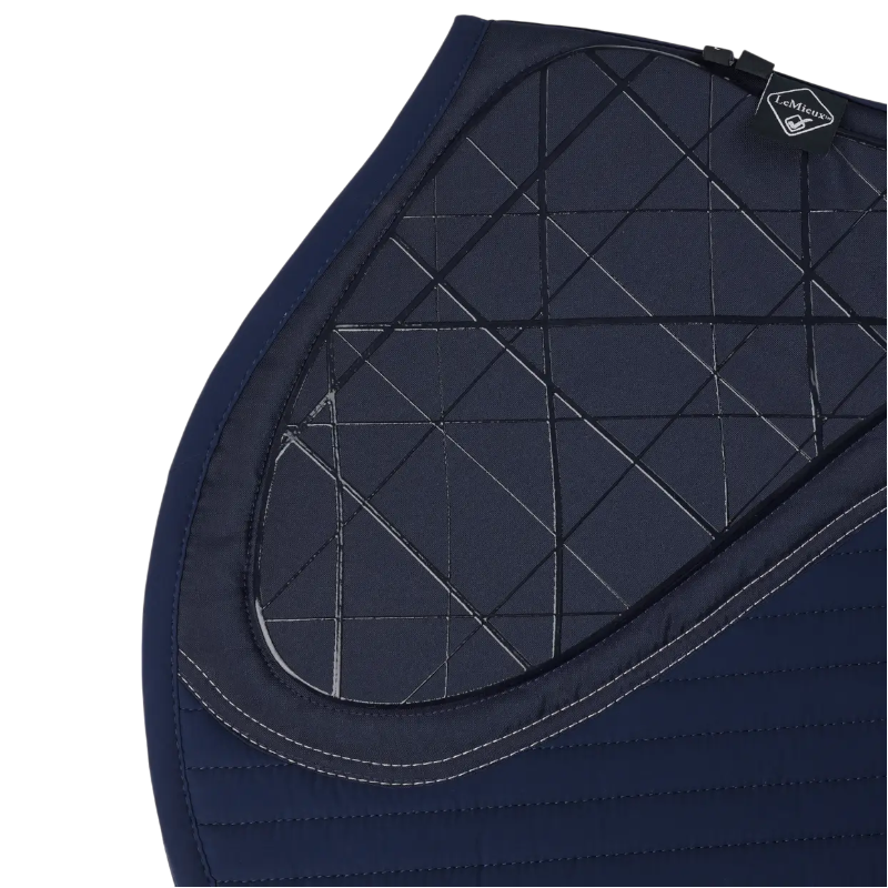 Lemieux - Tapis de selle Square Soft Shell Anti Glisse EuroJump marine | - Ohlala