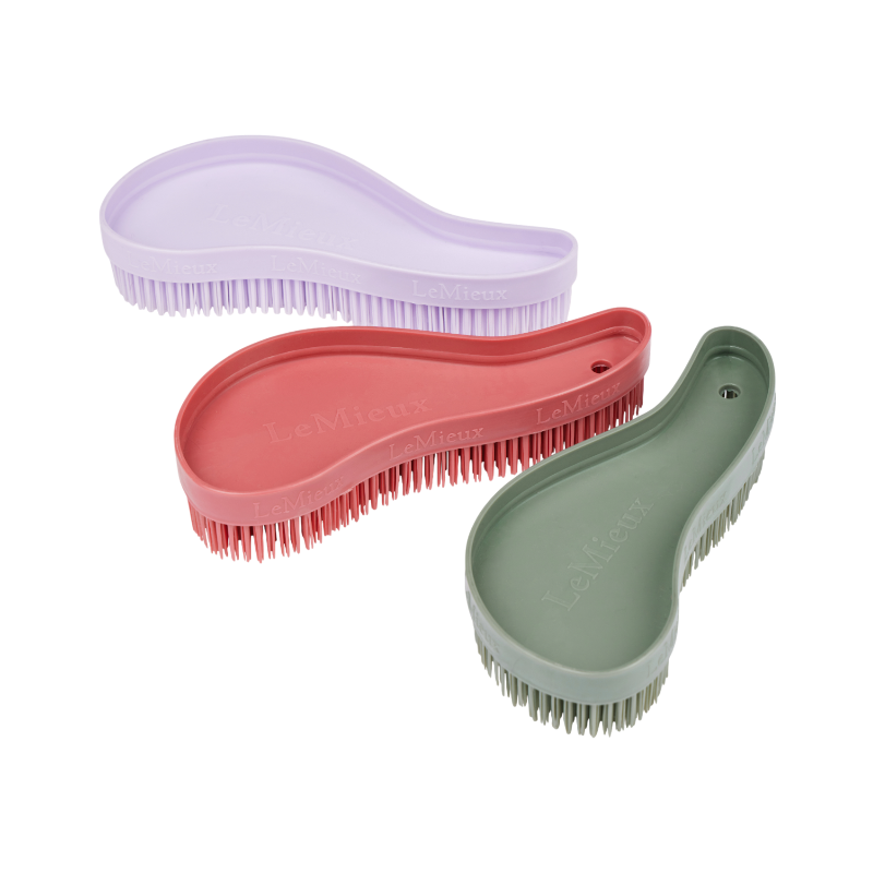 LeMieux - Trio szczotek Wizard cranberry/ lilac/ rosemary | - Ohlala