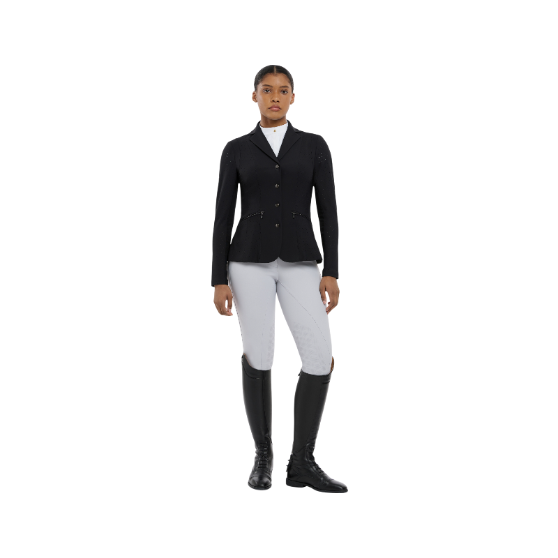 Lemieux - Veste de concours femme Jessica Mesh noir | - Ohlala