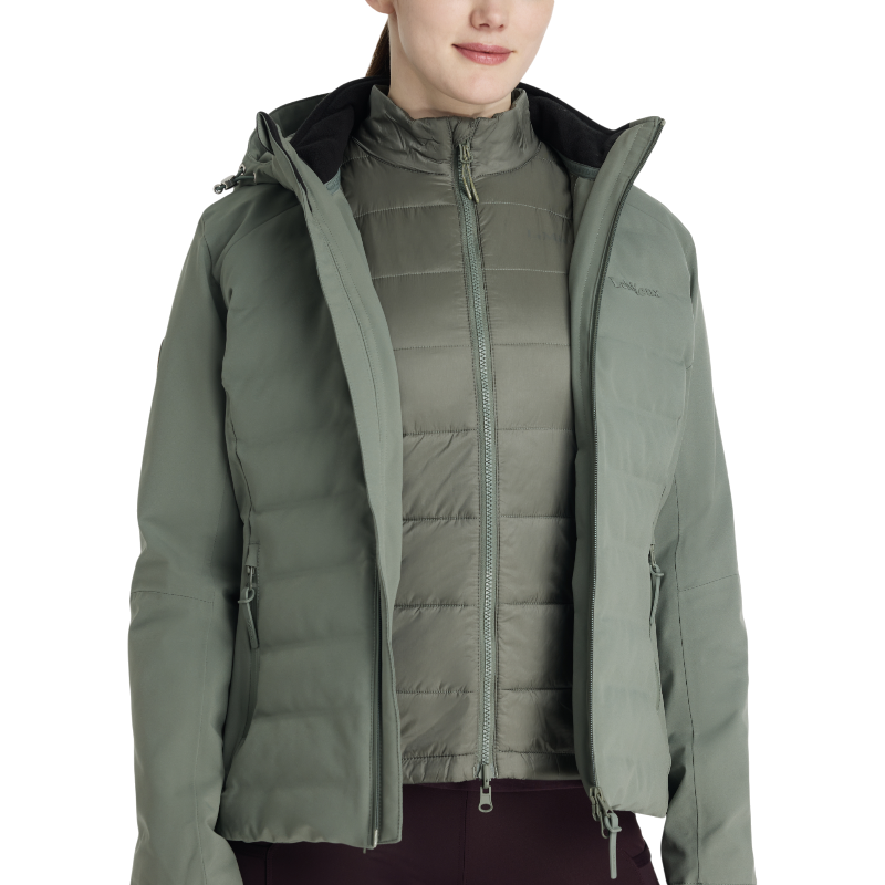 Lemieux - Chaqueta híbrida impermeable mujer Brooke rosemary | - Ohlala