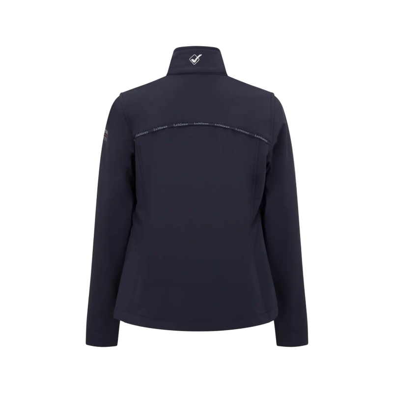 Lemieux - Veste manches longues junior Young Rider Elite Soft Shell marine