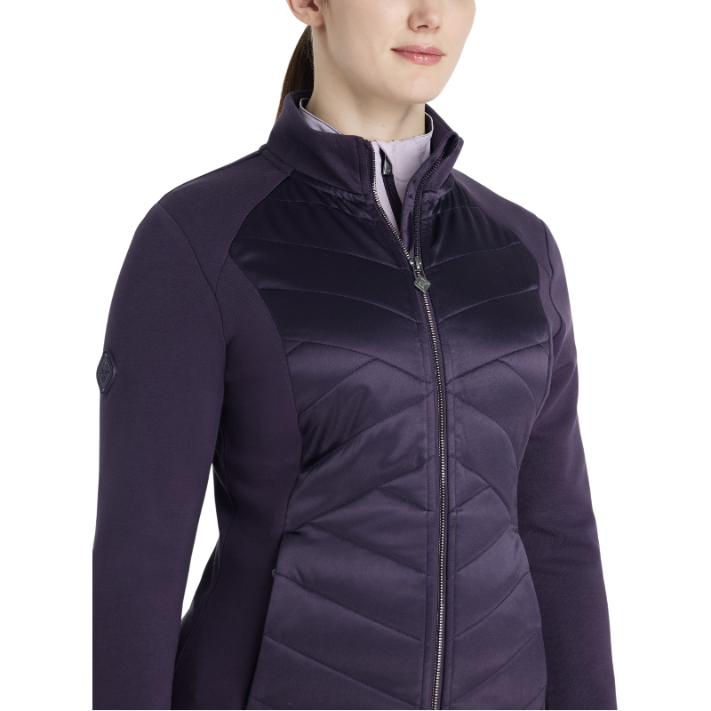 LeMieux - Women's Dynamique full-zip quilted jacket juniper | - Ohlala