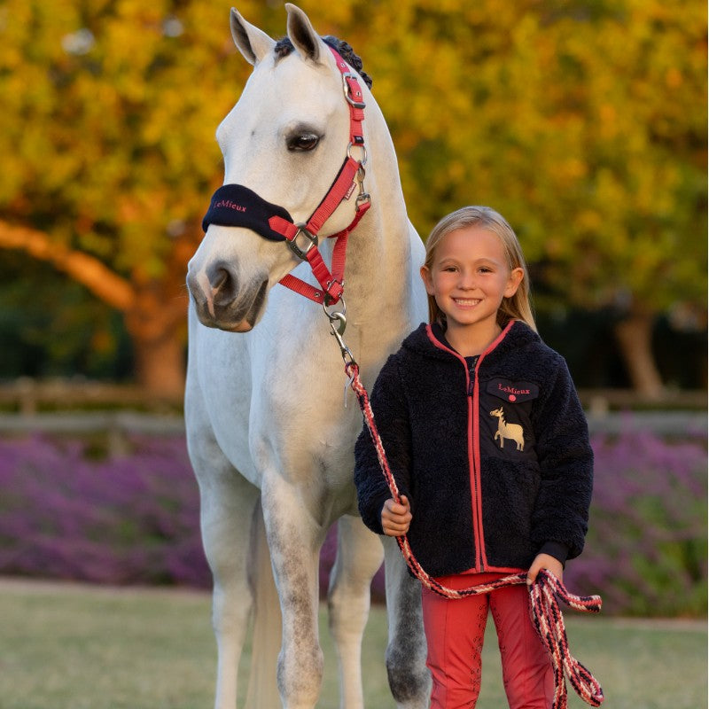 Lemieux - Mini Teagan Dream children's fleece jacket navy