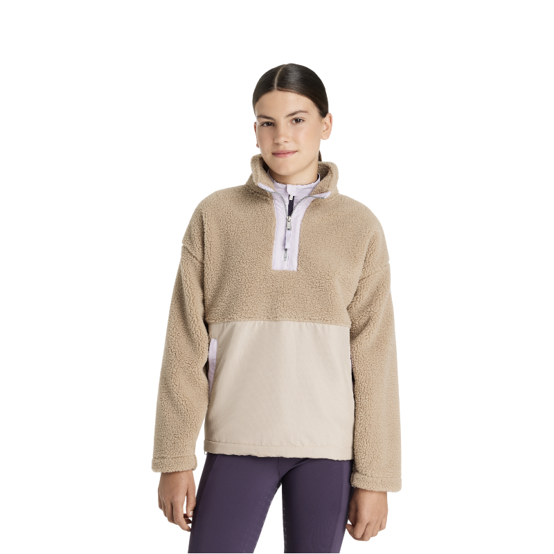 Lemieux - Young rider Tammy Teddy almond children's fleece jacket