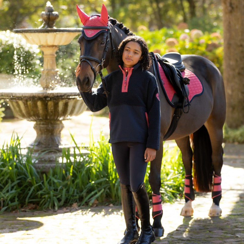 Lemieux - Young rider Tammy Teddy marine children's fleece jacket