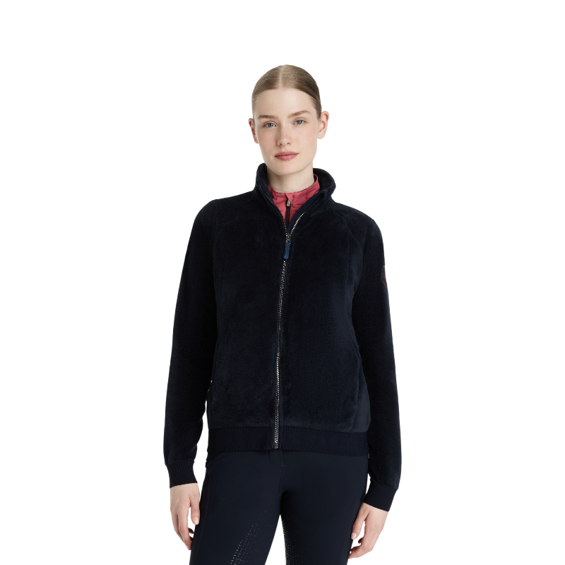 LeMieux - Veste polaire zip intégral femme Liberty marine | - Ohlala