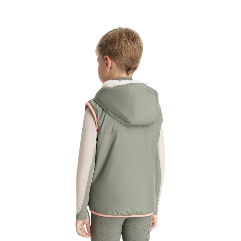 Lemieux - Mini George rosemary sleeveless jacket for kids