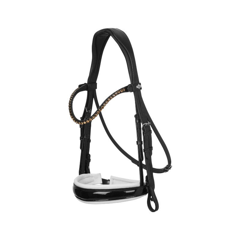 Lemieux - Kudos Bridle black/ white | - Ohlala