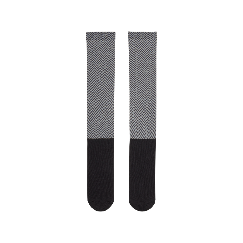 LeMieux - Chaussettes d'équitation Aspen noir/ chevron | - Ohlala