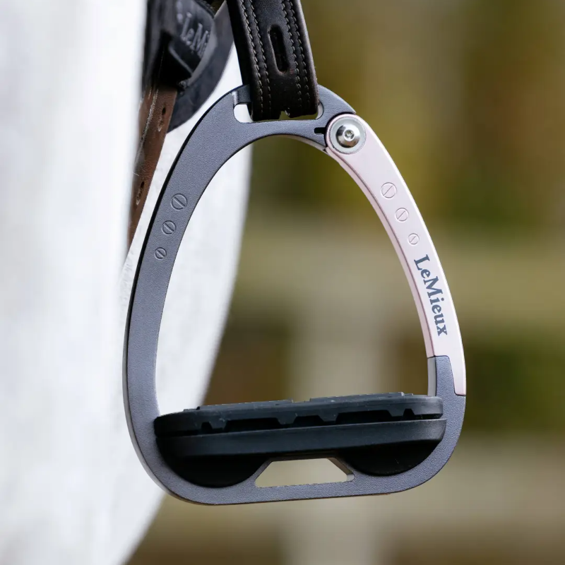 Lemieux - Vector Balance Junior safety stirrups rose gold | - Ohlala