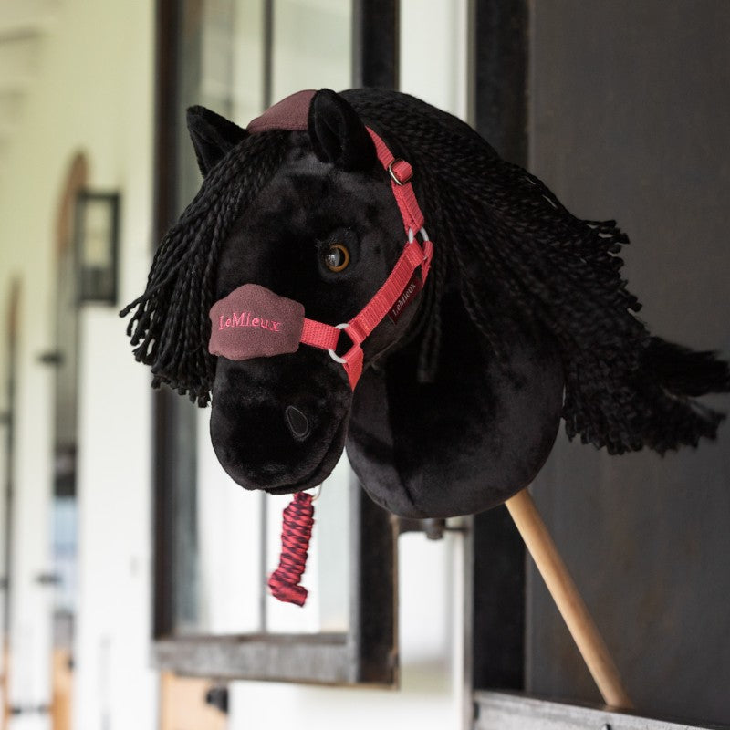 LeMieux - Longe et licol Vogue pour Hobby Horse cranberry | - Ohlala
