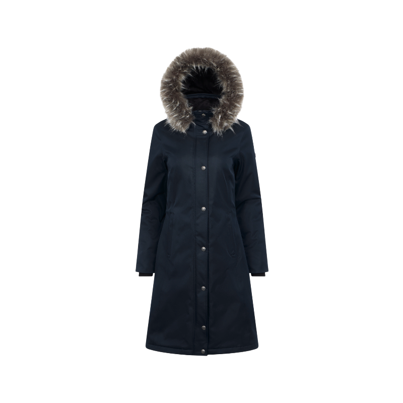 LeMieux - Women's Anya navy long waterproof riding coat | - Ohlala