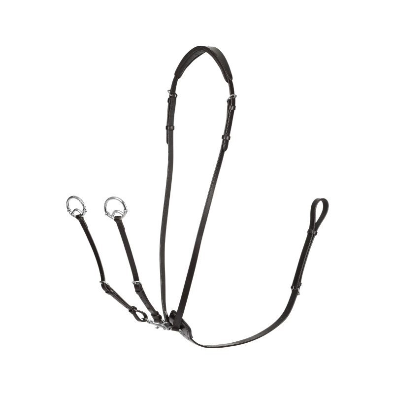 Lemieux - Martingala de argollas Kudos marrón/ plata | - Ohlala