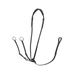 Lemieux - Kudos Ring Martingale Black/Silver | - Ohlala