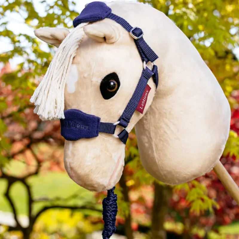 Lemieux - Hobby Horse Vogue インクブルー ホルターと引き綱 | - Ohlala