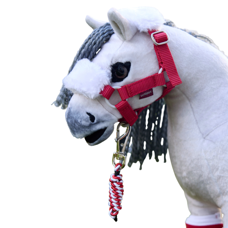 LeMieux - Christmas Red Toy Pony Lead Rope & Headcollar | - Ohlala