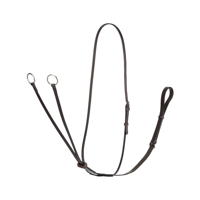 Lemieux - Arika Running Martingale Brown/Silver | - Ohlala