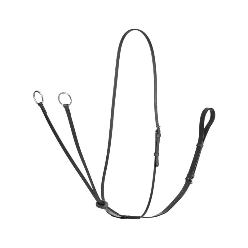 Lemieux - Arika Running Martingale Black/Silver | - Ohlala