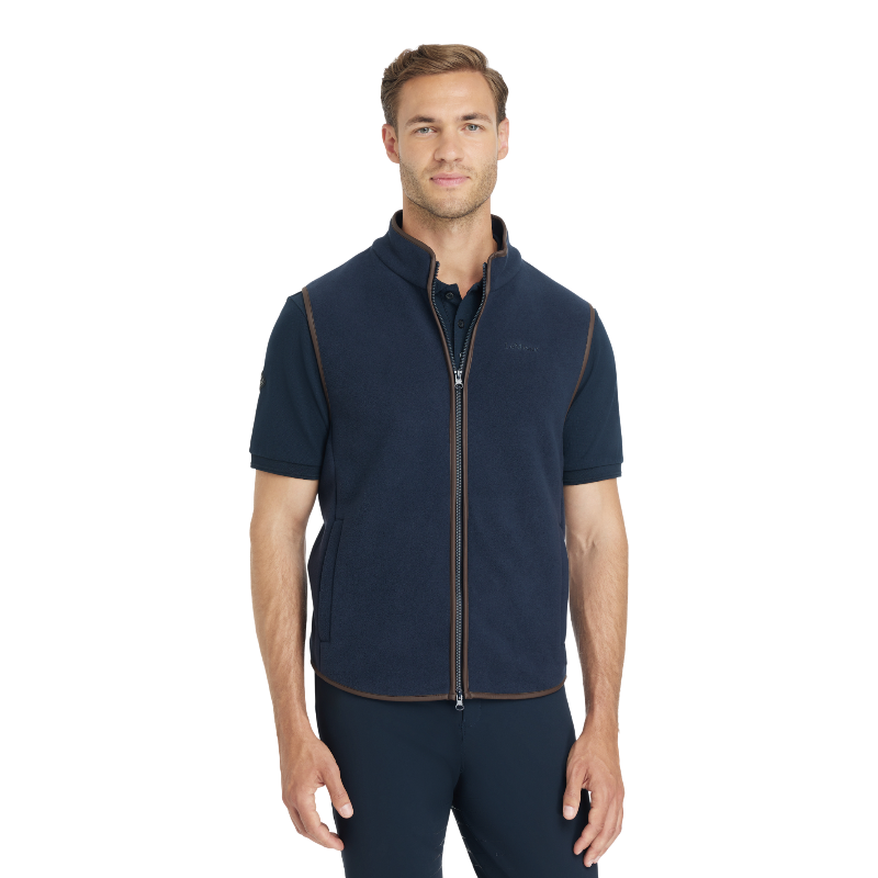 LeMieux - Men's Navy Fleece Gilet | - Ohlala