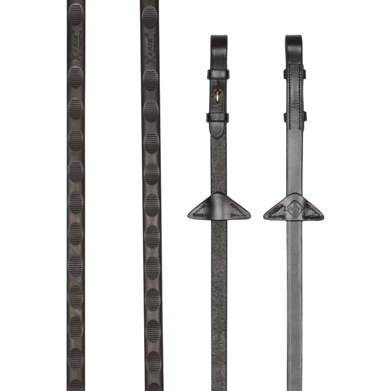 Lemieux - Magna Grip teugels bruin/ messing | - Ohlala