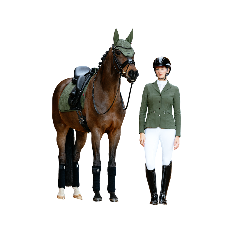 LeMieux - Giacca da concorso donna Jessica pine green | - Ohlala