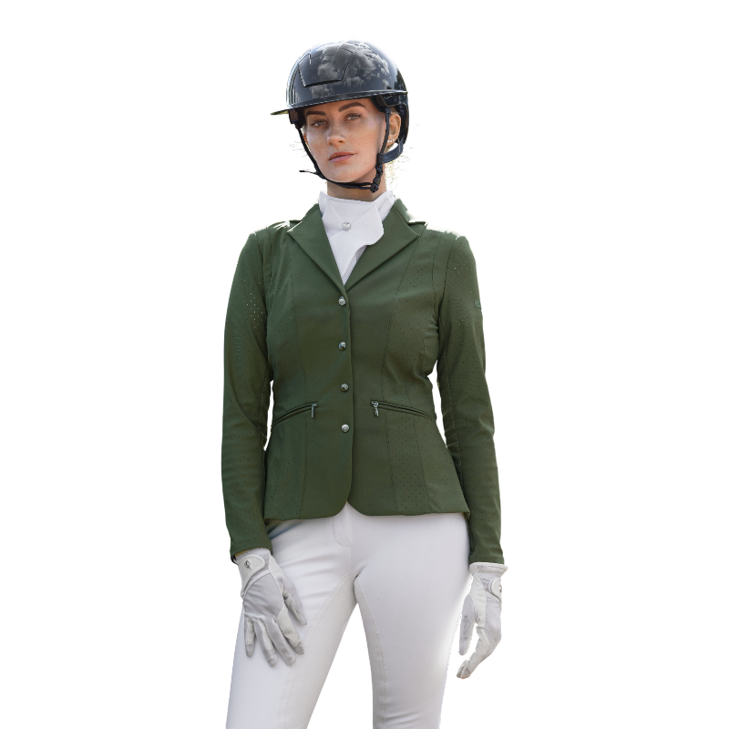 LeMieux - Giacca da concorso donna Jessica pine green | - Ohlala