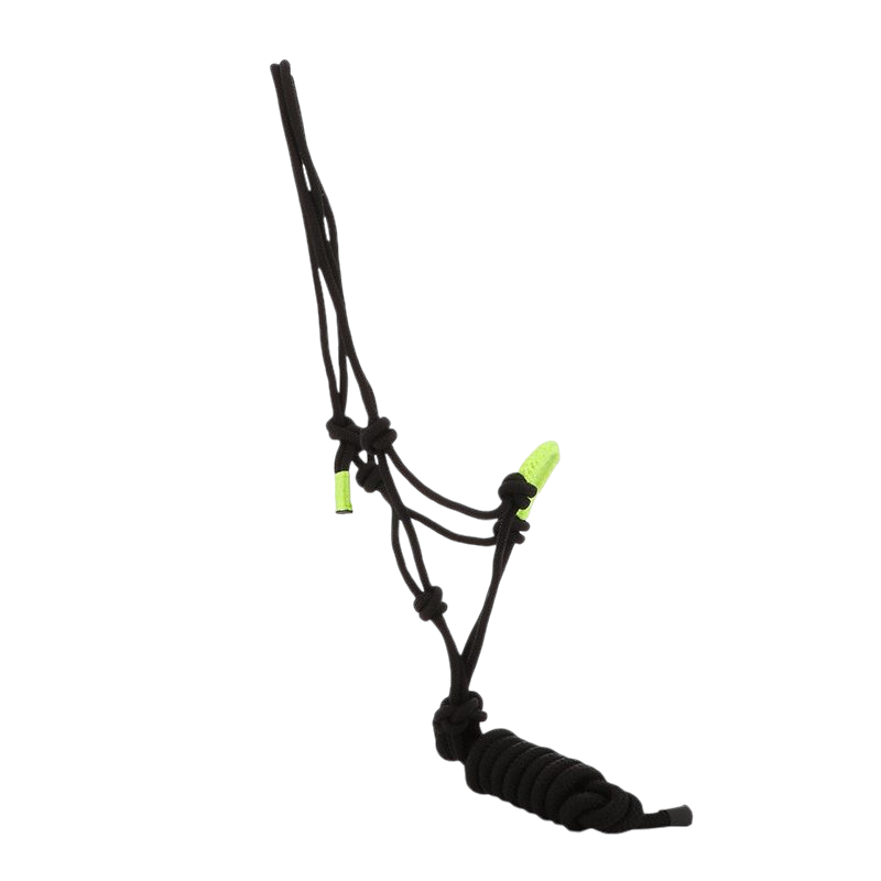 Norton - Licol éthologique et longe Fun colour noir/vert | - Ohlala