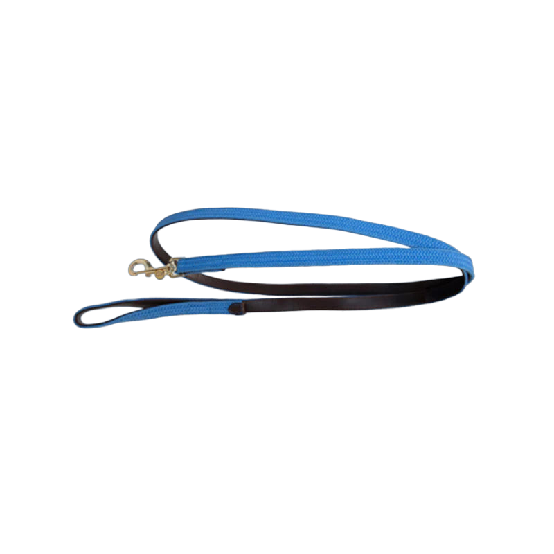 Kentucky Horsewear - Longhina in nylon intrecciato azzurro | - Ohlala
