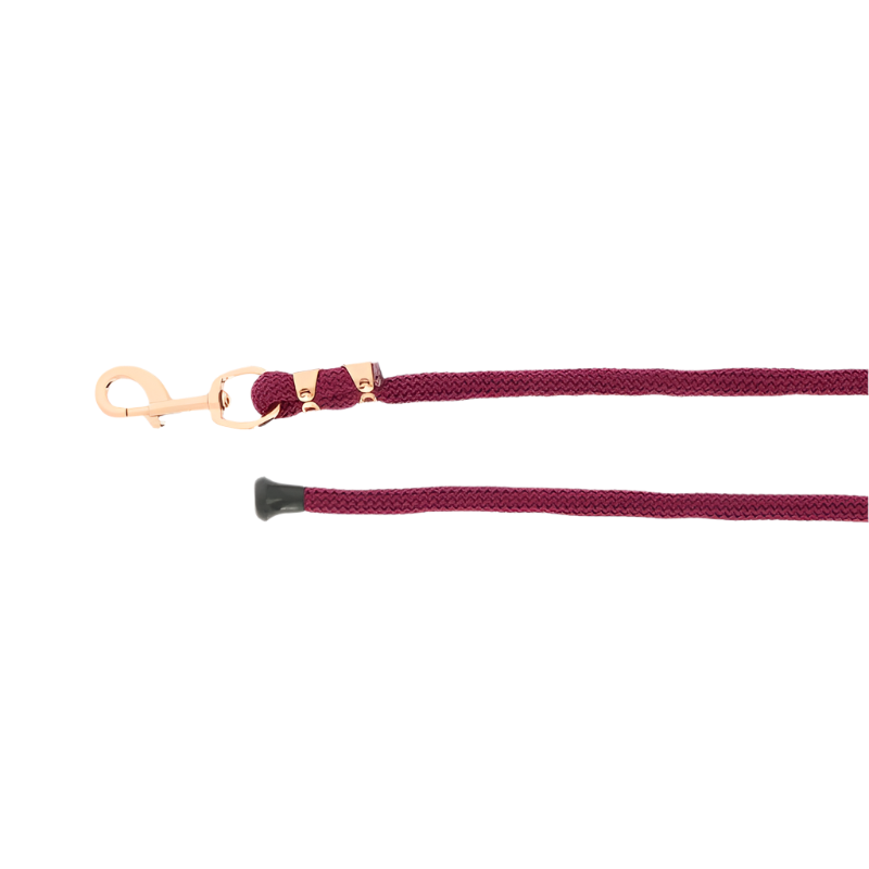 Norton - Anbindestrick Vague bordeaux/ Roségold | - Ohlala