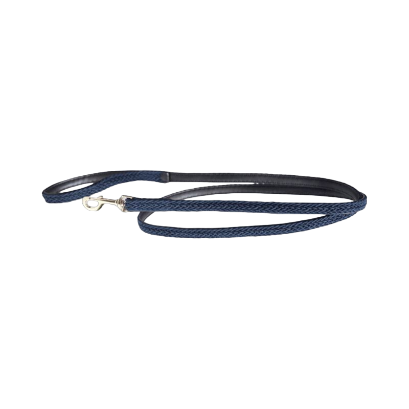 Kentucky Horsewear - Navy Braided Nylon Lead Rope 2 m | - Ohlala