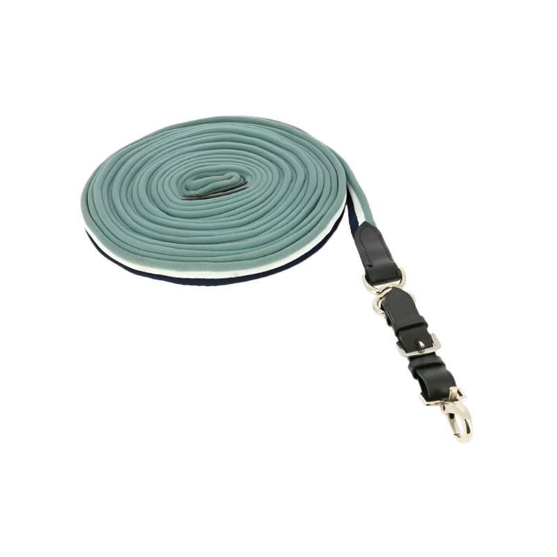 Norton - Longe da lavoro imbottita/pelle blu/grigio | - Ohlala