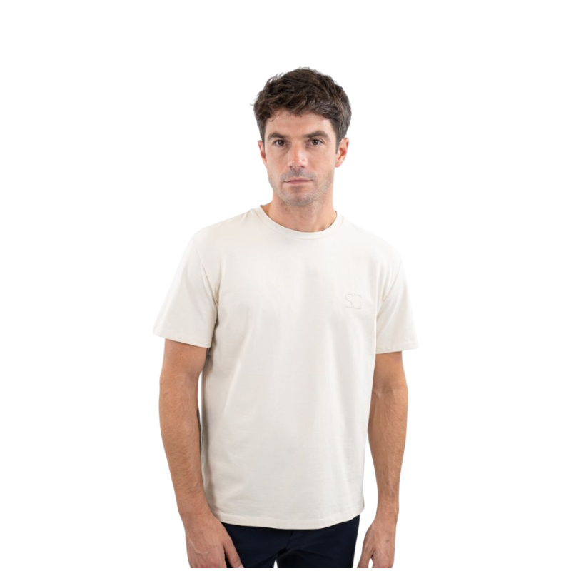 SG - T-shirt à manches courtes unisexe Lucky lin | - Ohlala