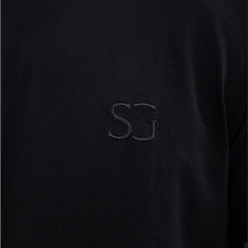 SG - T-shirt à manches courtes unisexe Lucky noir | - Ohlala