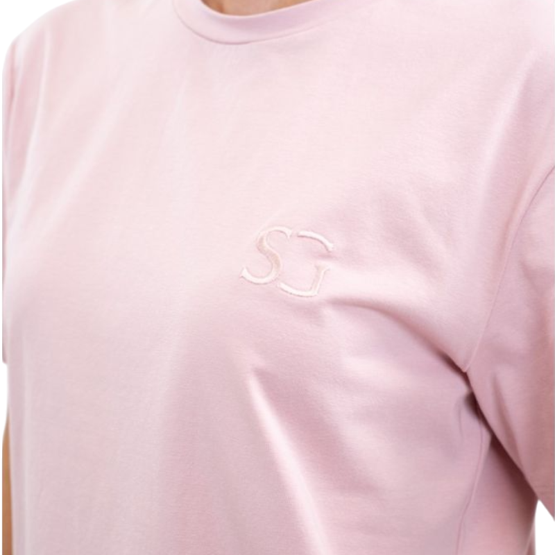 SG - T-shirt à manches courtes unisexe Lucky pivoine | - Ohlala