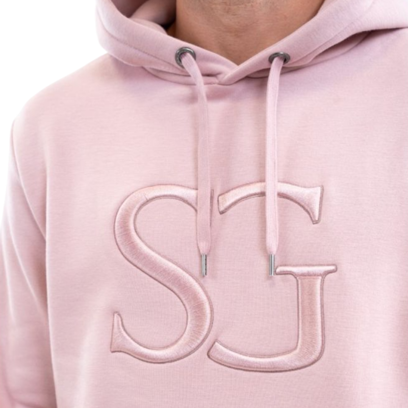 SG - Sweat à capuche unisexe Lusso pivoine | - Ohlala