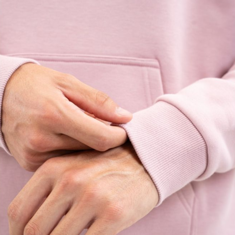 SG - Sweat à capuche unisexe Lusso pivoine | - Ohlala