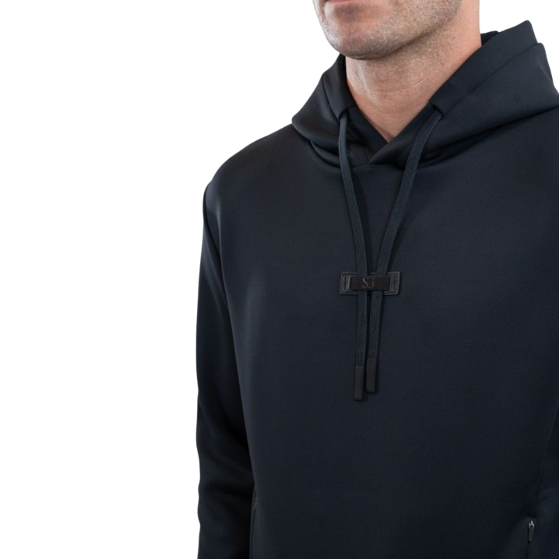 SG - Unisex-Kapuzenpullover Maddox schwarz | - Ohlala