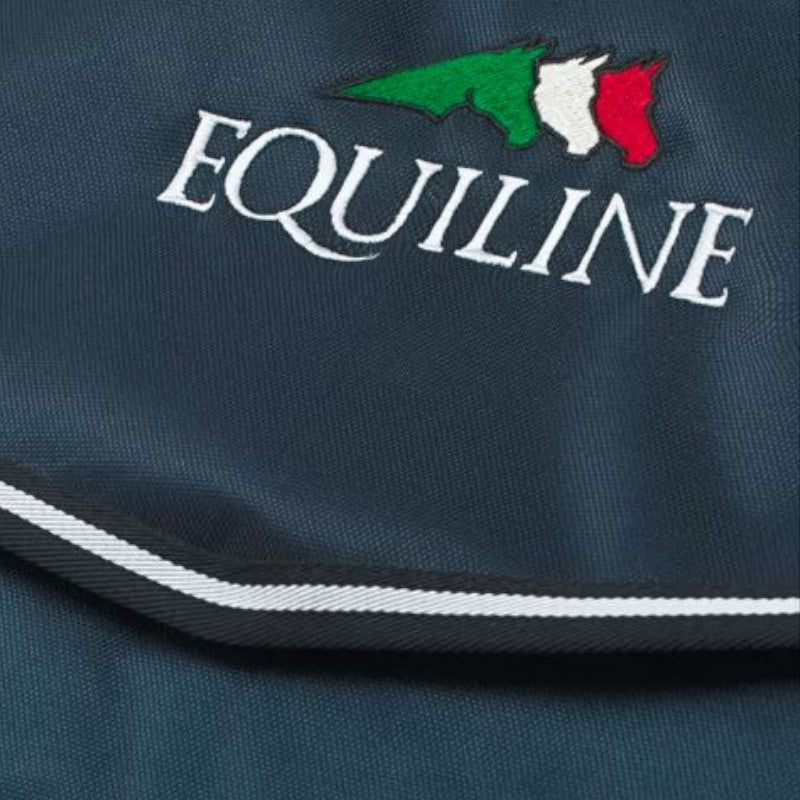 Equiline - Lange boxgordijn Unique / Marine | - Ohlala