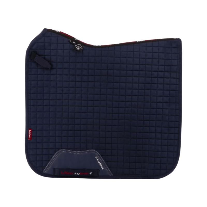 LeMieux - Tapis de dressage Suede Square marine | - Ohlala