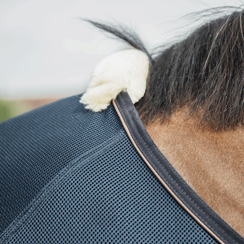 Kentucky Horsewear - Navy mesh combo sheet | - Ohlala