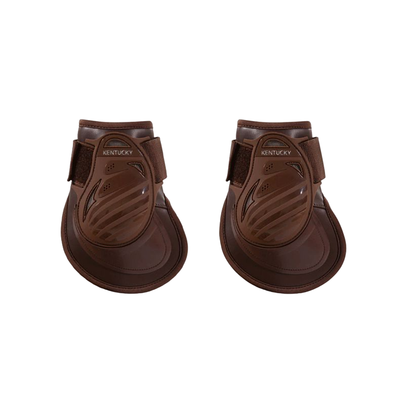 Kentucky Horsewear - Ochraniacze pęcinowe Deep czekoladowy brąz | - Ohlala