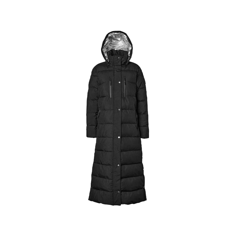Mountain Horse - Cappotto con cappuccio donna Quinn nero | - Ohlala