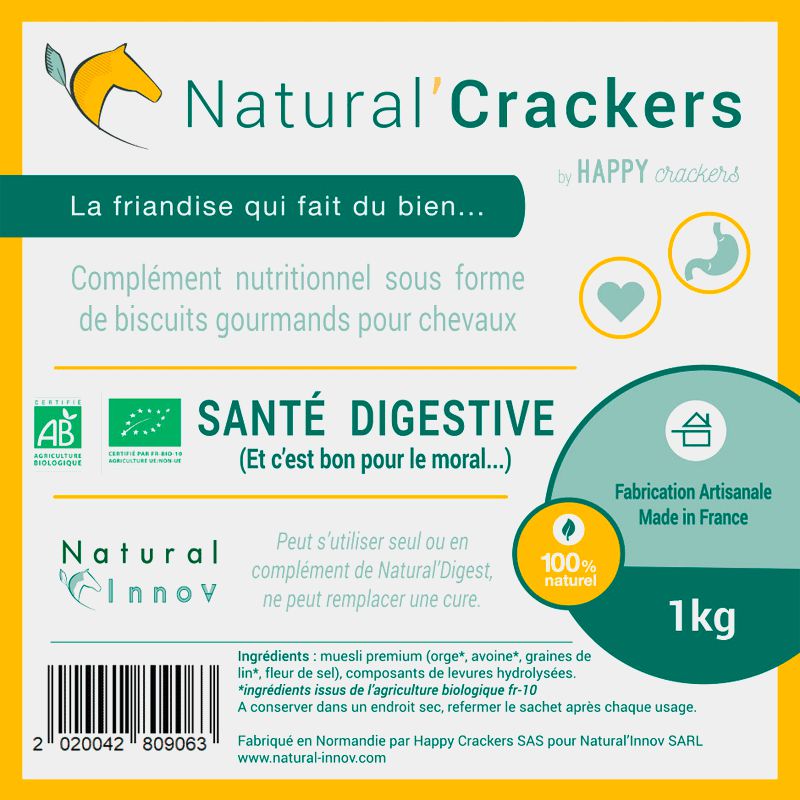 Natural' Innov - Natural'Crackers Horse Treats | - Ohlala