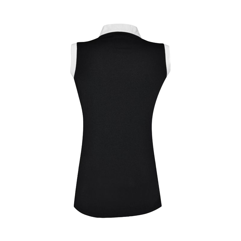 Flags & Cup - Camicia senza maniche Diamantina donna nero | - Ohlala
