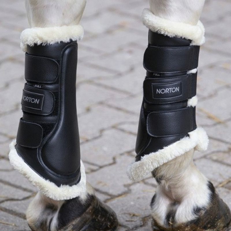 Norton - Closed boots synthetic sheepskin | - Ohlala