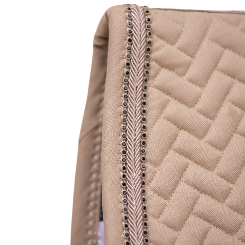 Paddock Sports - Tapis de selle Poppy taupe