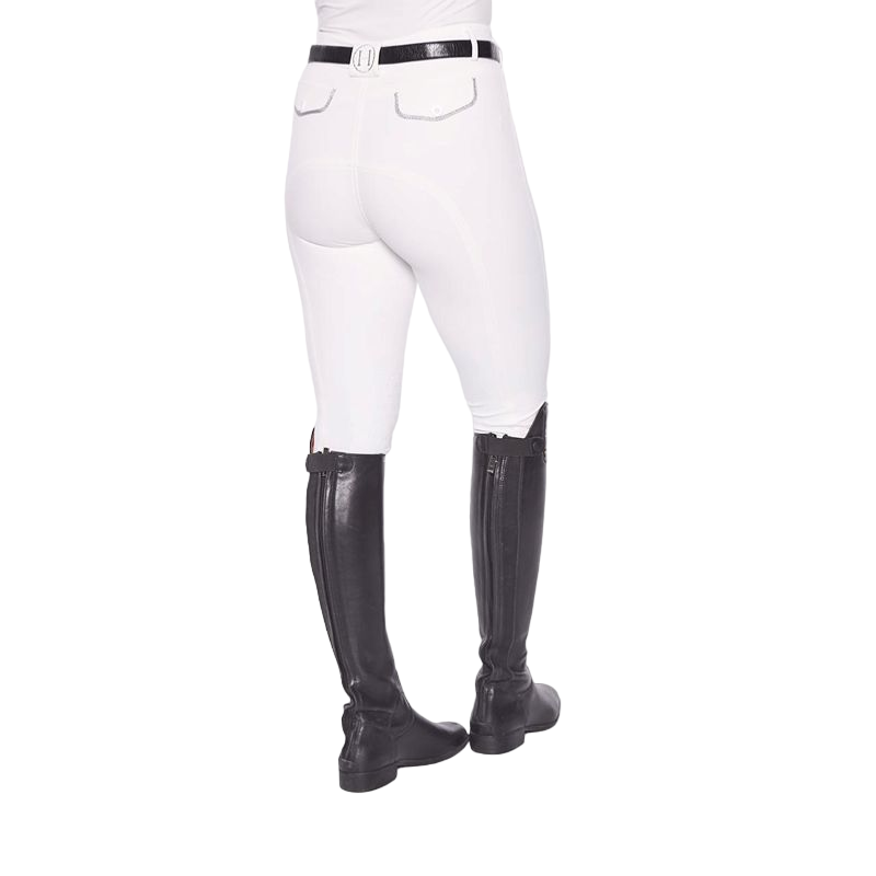 Harcour - Damen Reithose fix system grip Jaltika weiß | - Ohlala