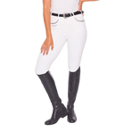 Harcour - Pantaloni da equitazione donna fix system grip Jaltika bianco | - Ohlala